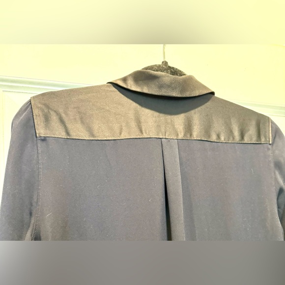 JCREW BLACK LABEL Colorblock Shirt Dress - Picture 8 of 9